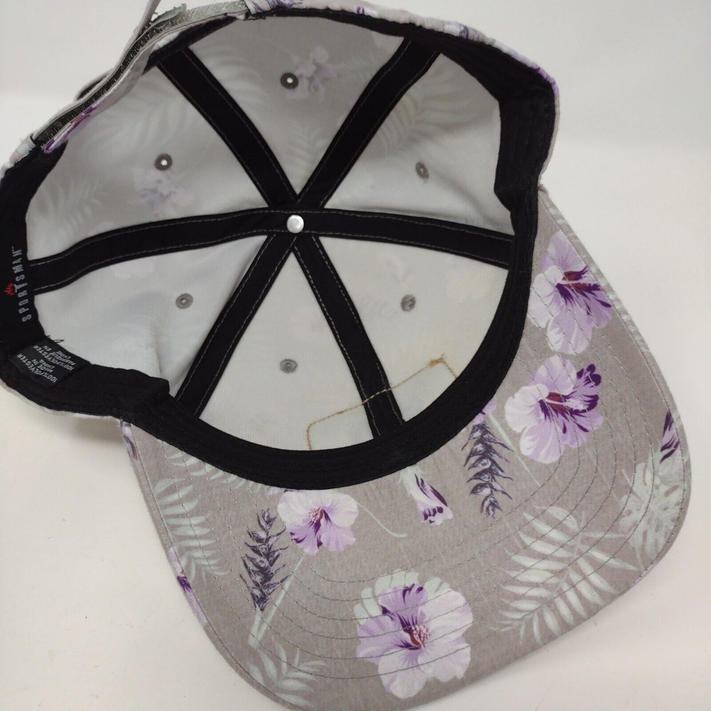 Idaho Livin Strapback Hat Multicolor OSFA Floral Hawaiian Sportsman
