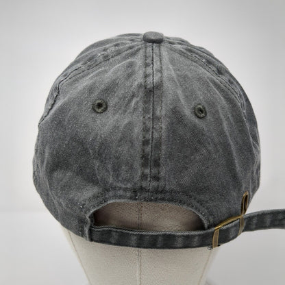 The Reserve Slideback Hat Gray One Size Adjustable Simplicity 6 Panel