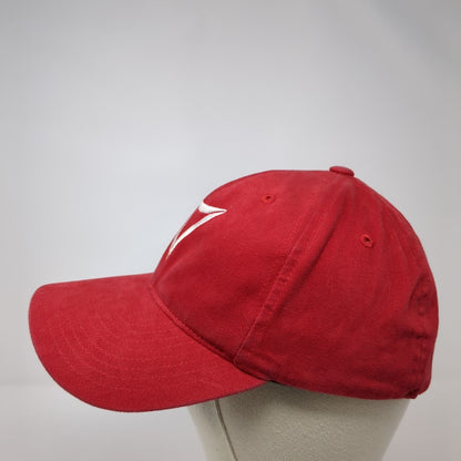 Trikke Fitted Hat Red S/M Embroidered Logo Port Authority 6 Panel