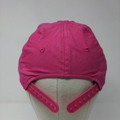 Cabela's Snapback Hat Pink Toddler Solid Bass Pro Shops Gone Fishing