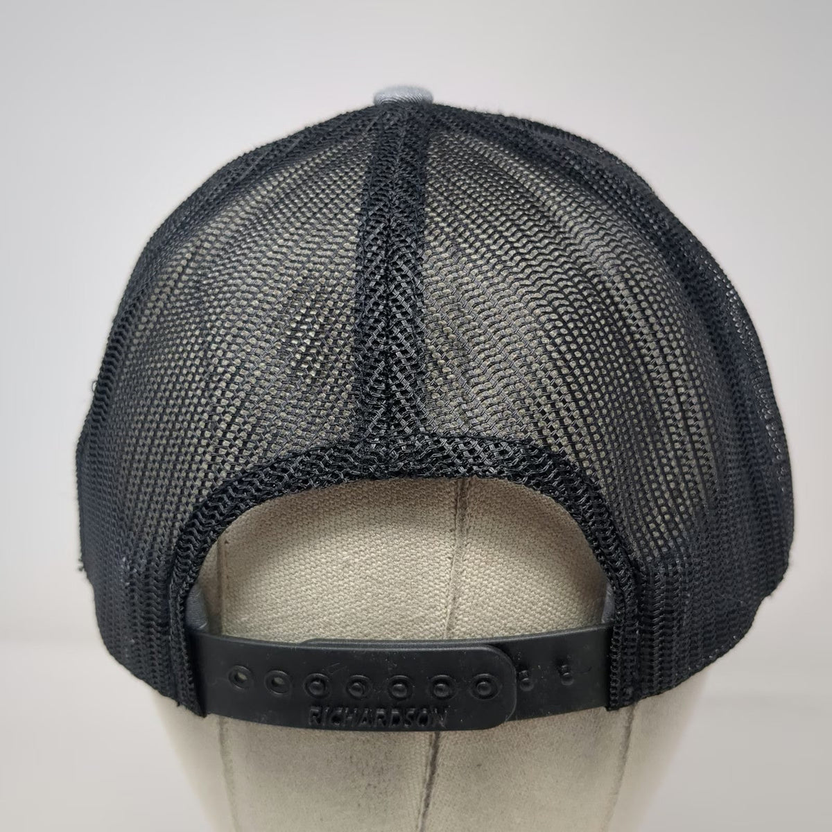 Richardson 112 Trucker Hat Gray One Size Phil Meador Toyota 45 Years Snapback