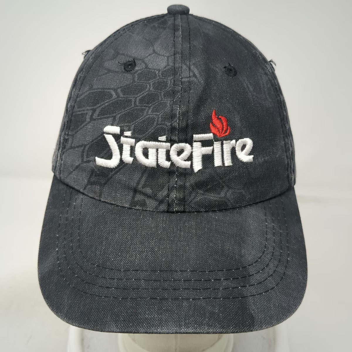 Port Authority Trucker Hat Gray One Size Kryptek Camo Victaulic StateFire