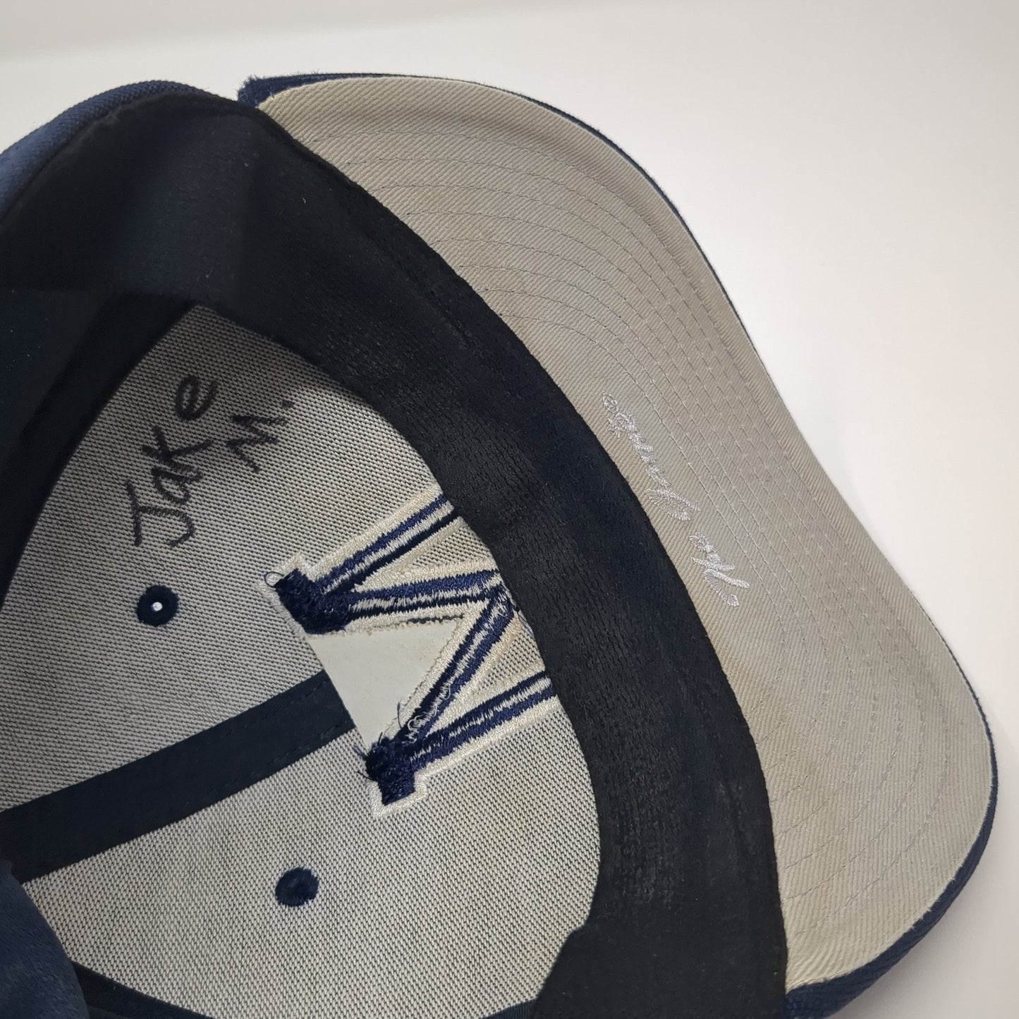 M Fitted Baseball Cap Blue Small Lightweight Embroidered Gametek The Game