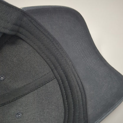 Genuine Dickies Snapback Hat Black One Size Adjustable 6 Panel Cotton