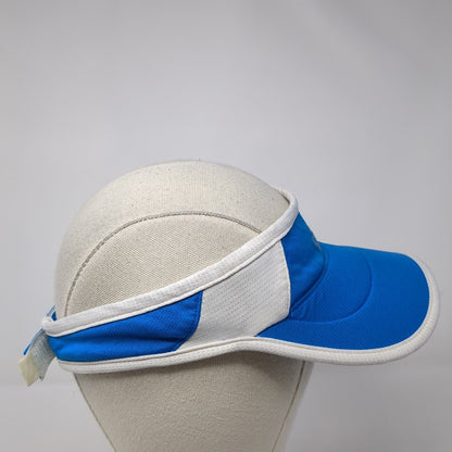 The North Face Unisex Strapback Golf Sun Visor Hat Blue Lightweight Breathable