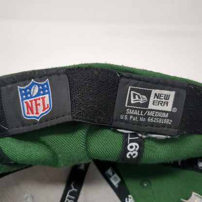 New Era Baseball Cap Green M NFL Packers GB Patch Stretch Fit 39THIRTY Hat