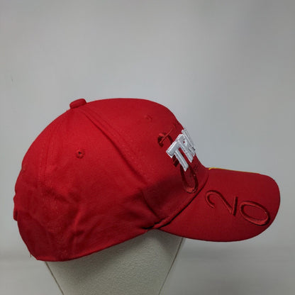 2020 Trump Keep America Great Strapback Hat Red One Size Adjustable Embroidered