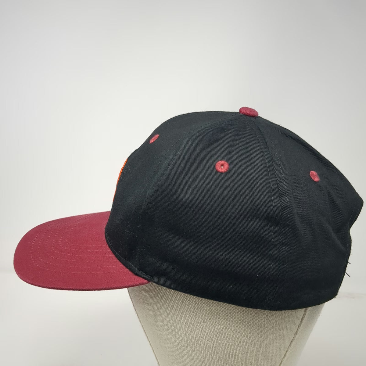 Big Chicken Restaurant Hat Baseball Cap Black Red One Size Adjustable