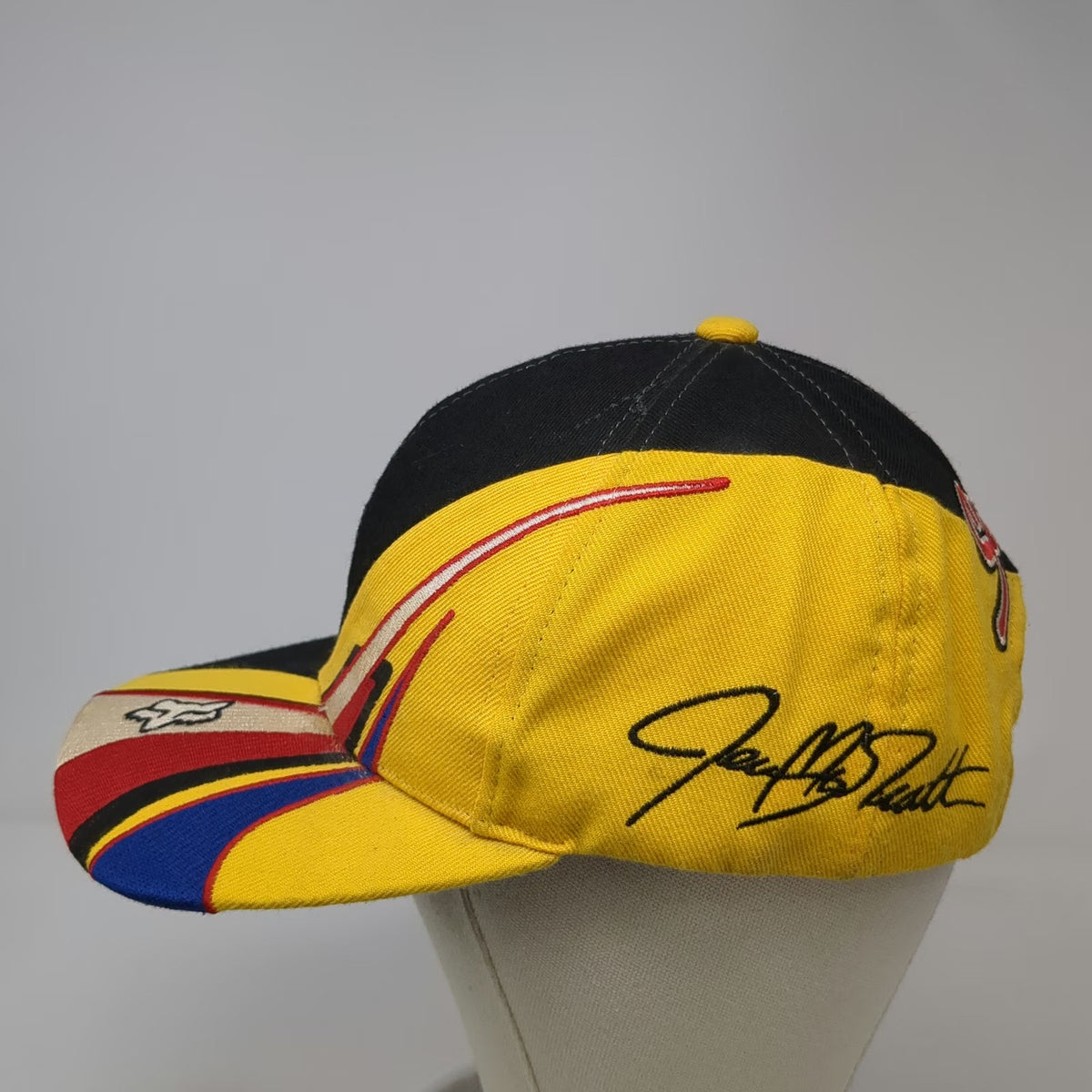 Fox Racing Snapback Black One Size Jeremy McGrath Showtime Motocross Graphic Hat
