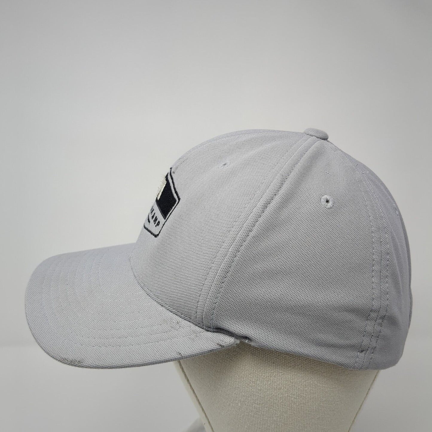 Millenkamp Strapback Hat Gray One Size Adjustable Embroidered Port Authority