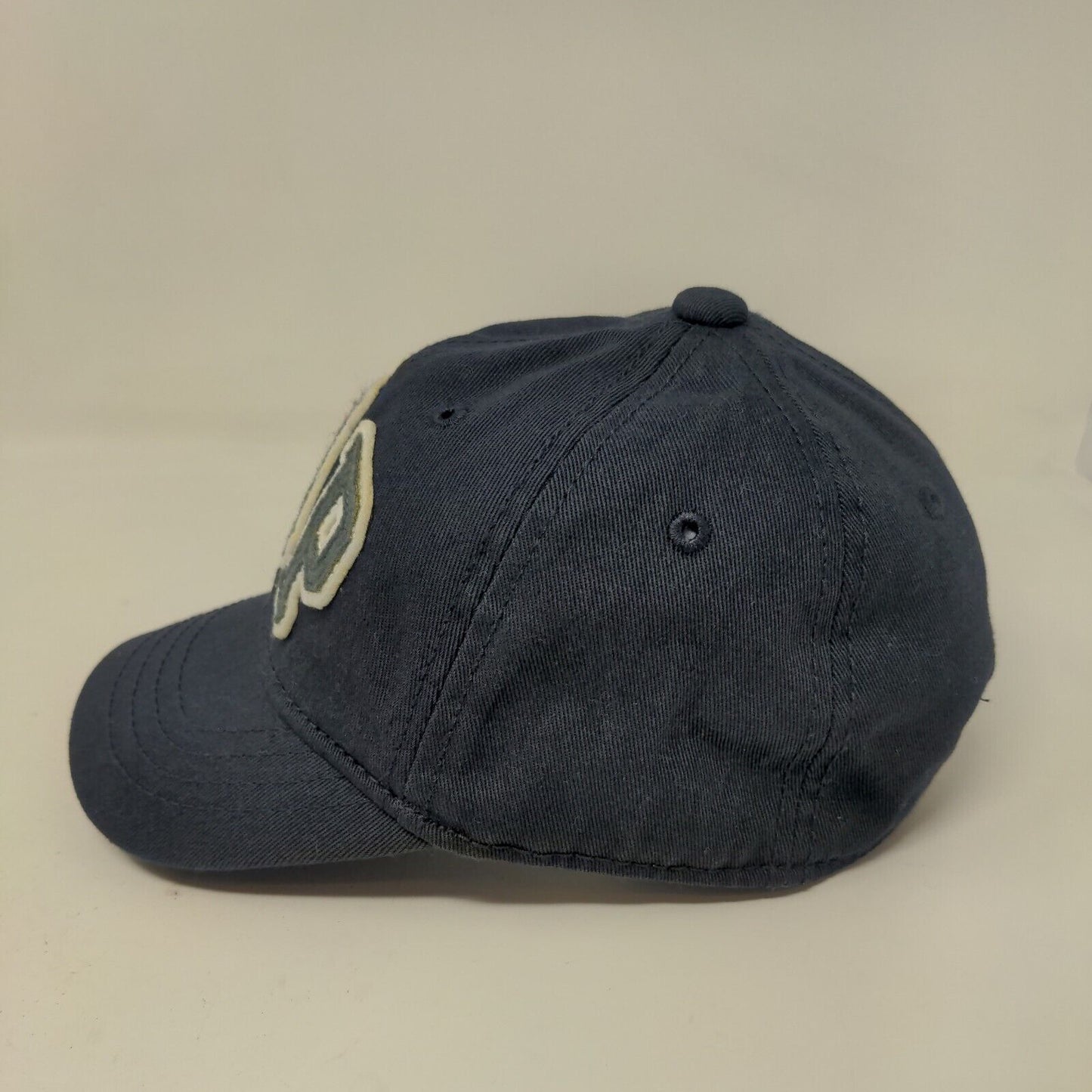 Baby GAP Stretchy Hat Blue Size XS-S 46-48CM Patch Logo Cotton