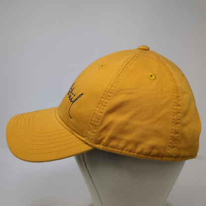 Legacy Baseball Cap Yellow One Size Whitetail Embroidered Slideback Cotton Hat