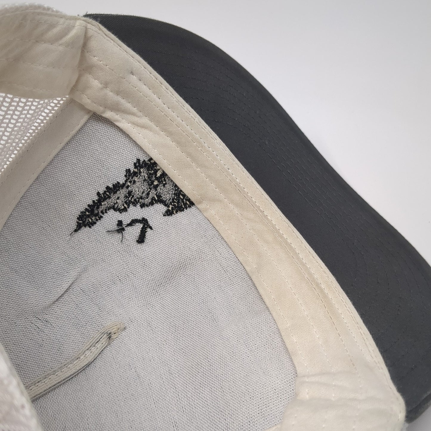 Idaho Trucker Hat Gray OS Adjustable Embroidered Mesh Back Classics Yupoong