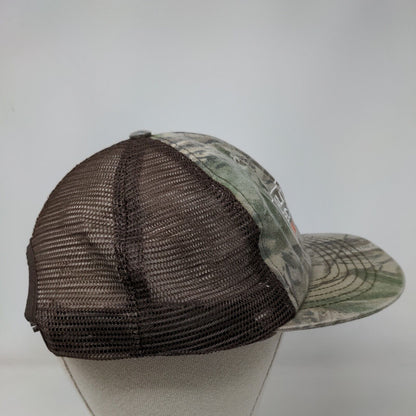 Quality Precast Strong On Service Mesh Back Trucker Hat Camo OSFA Adjustable