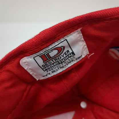 Destroyer Boise Hawks Baseball Club Pepsi Red One Size Baseball Cap Hat