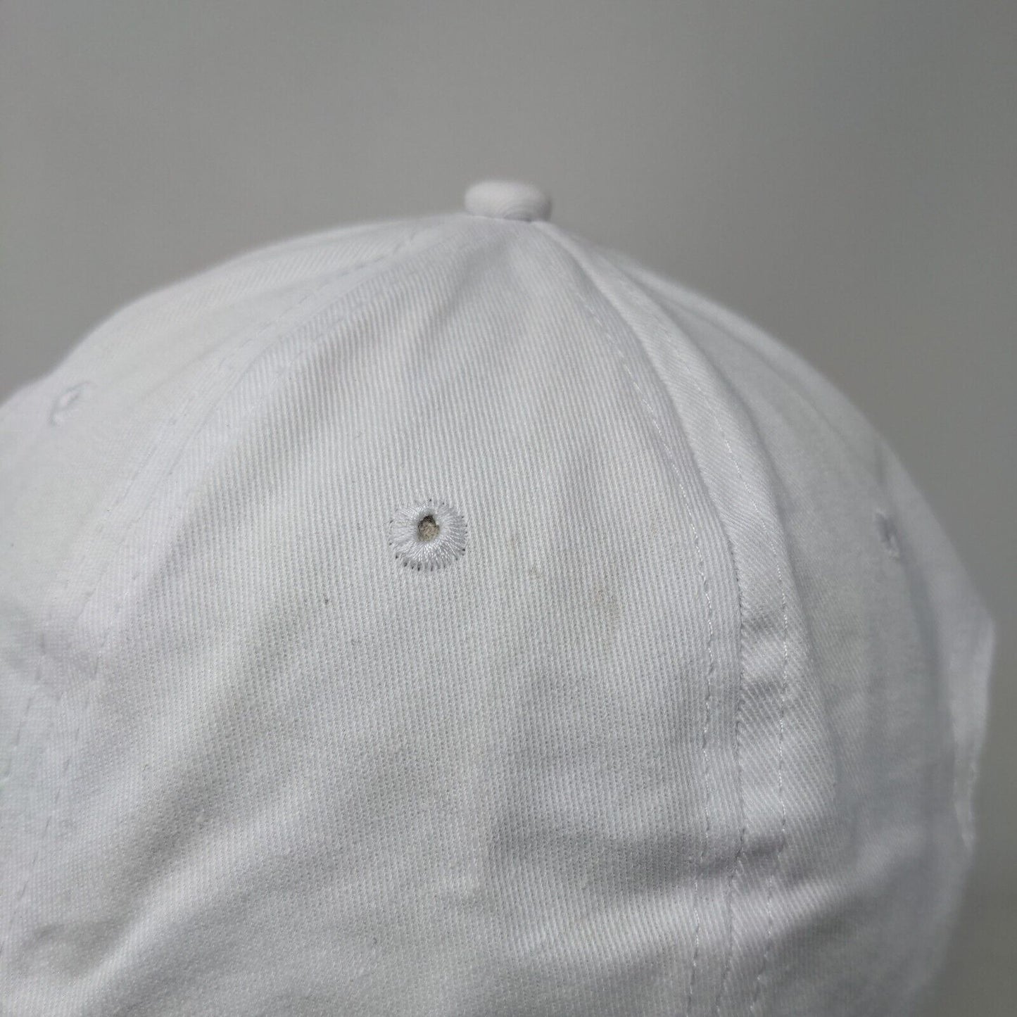Palm Coast Slideback Hat White OS Adjustable Embroidered DMR Classic Headwear