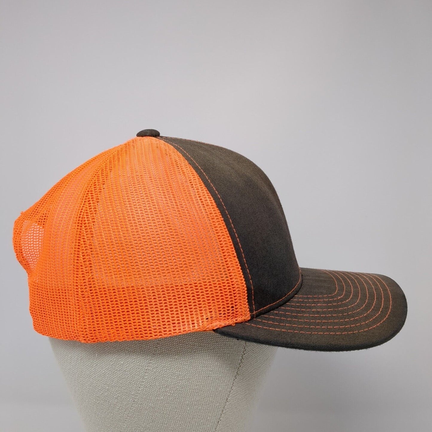 Pacific Headwear Snapback Trucker Hat Multicolor One Size Embroidered