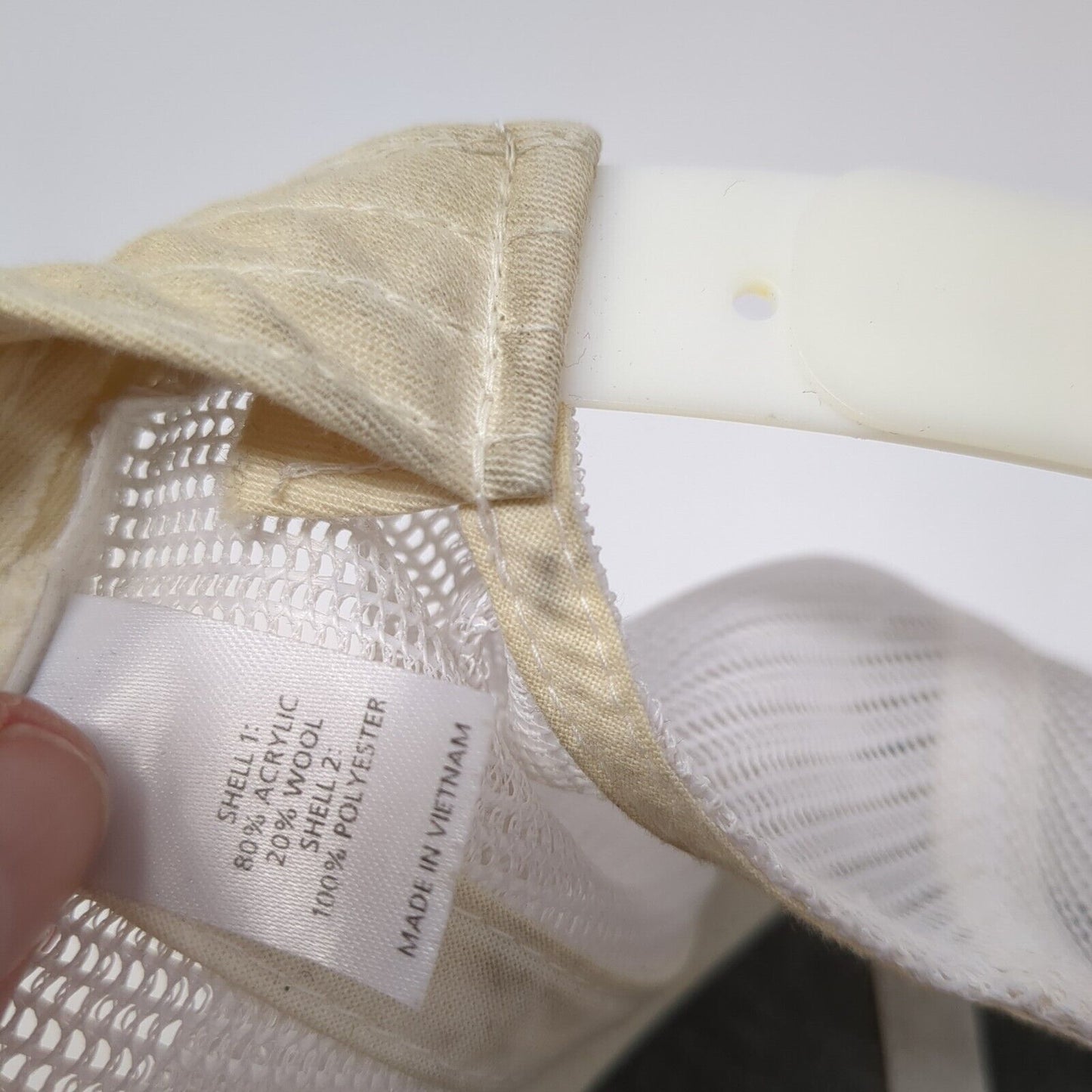 Crossfit Wild Wood Snapback Trucker Hat Gray OS Adjustable Mesh Back Richardson