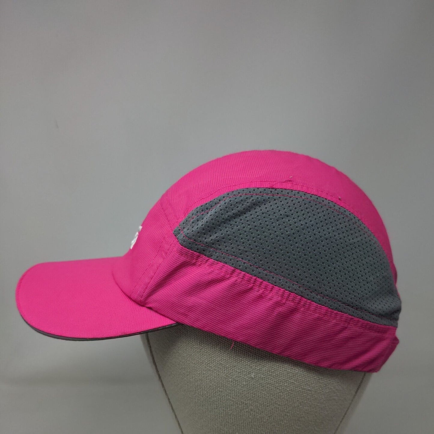 Avia Strapback Hat Pink OSFM Adjustable Embroidered Logo Colorblock