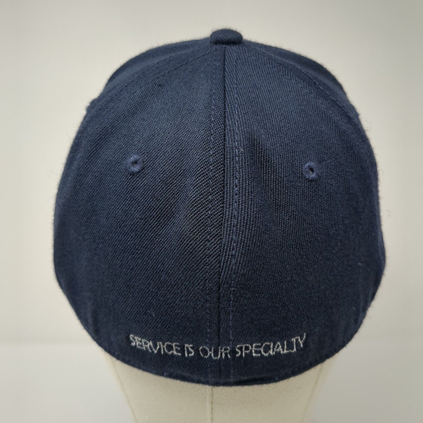 Specialty Engineering Fitted Hat Blue L/XL Embroidered Otto Flex 6 Panel