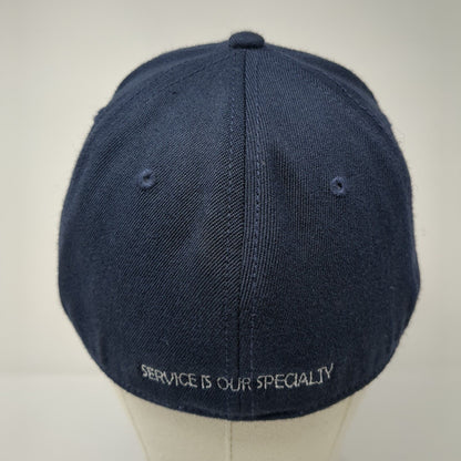 Specialty Engineering Fitted Hat Blue L/XL Embroidered Otto Flex 6 Panel