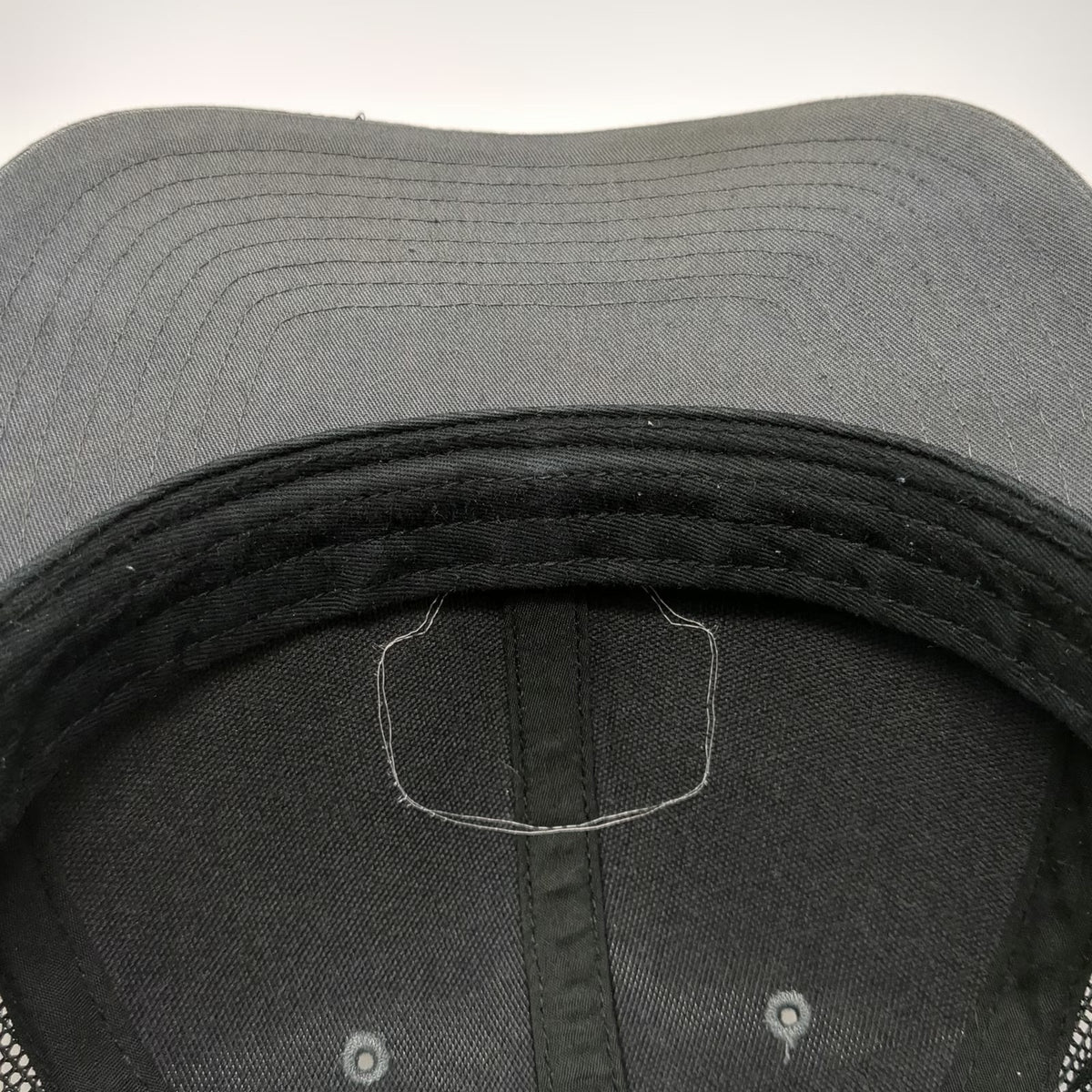 Richardson Trucker Hat Gray OSFM Elite Fleet Melton Driver Mesh Back Snapback