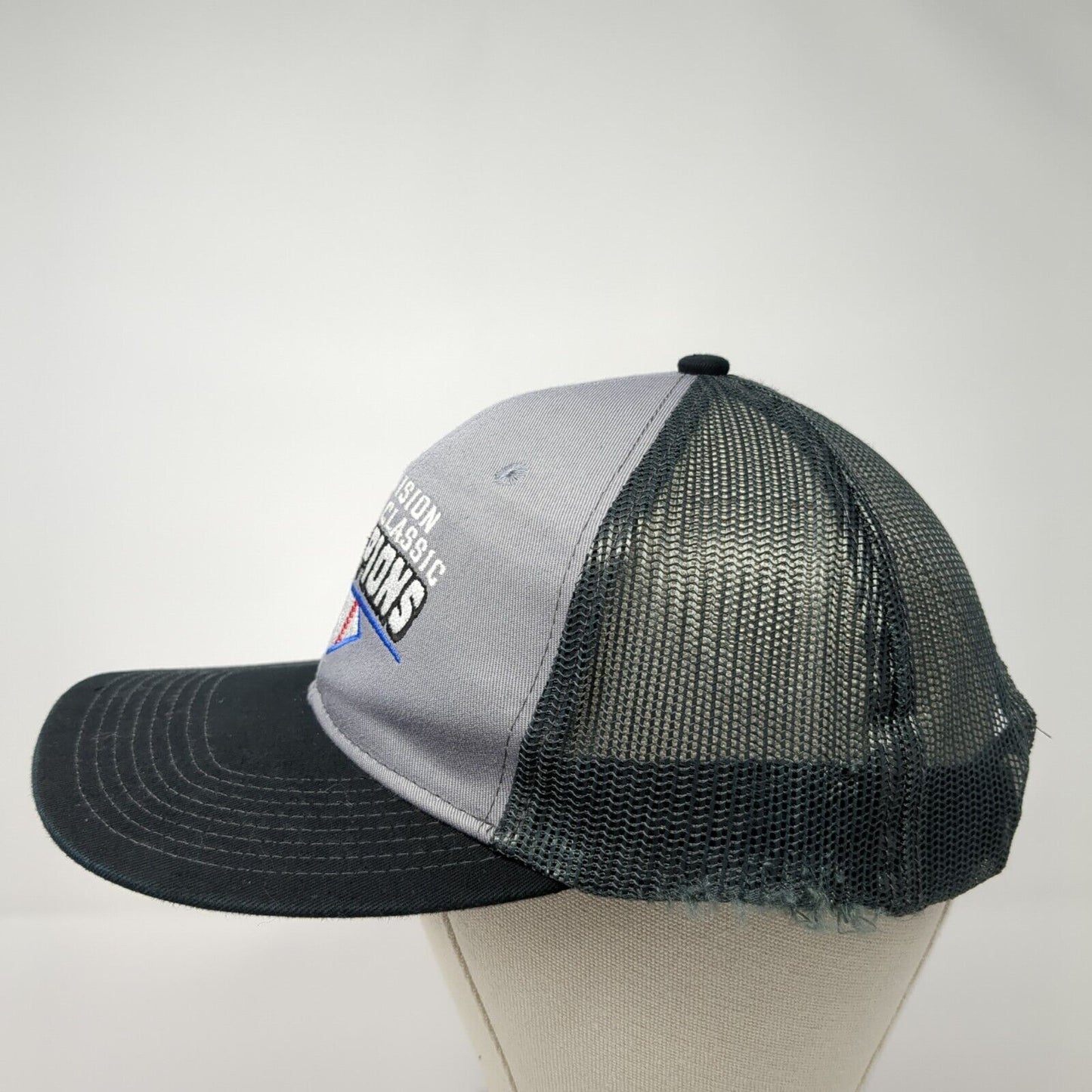 10U Division Summer Classic Champions Trucker Hat Gray One Size 6 Panel