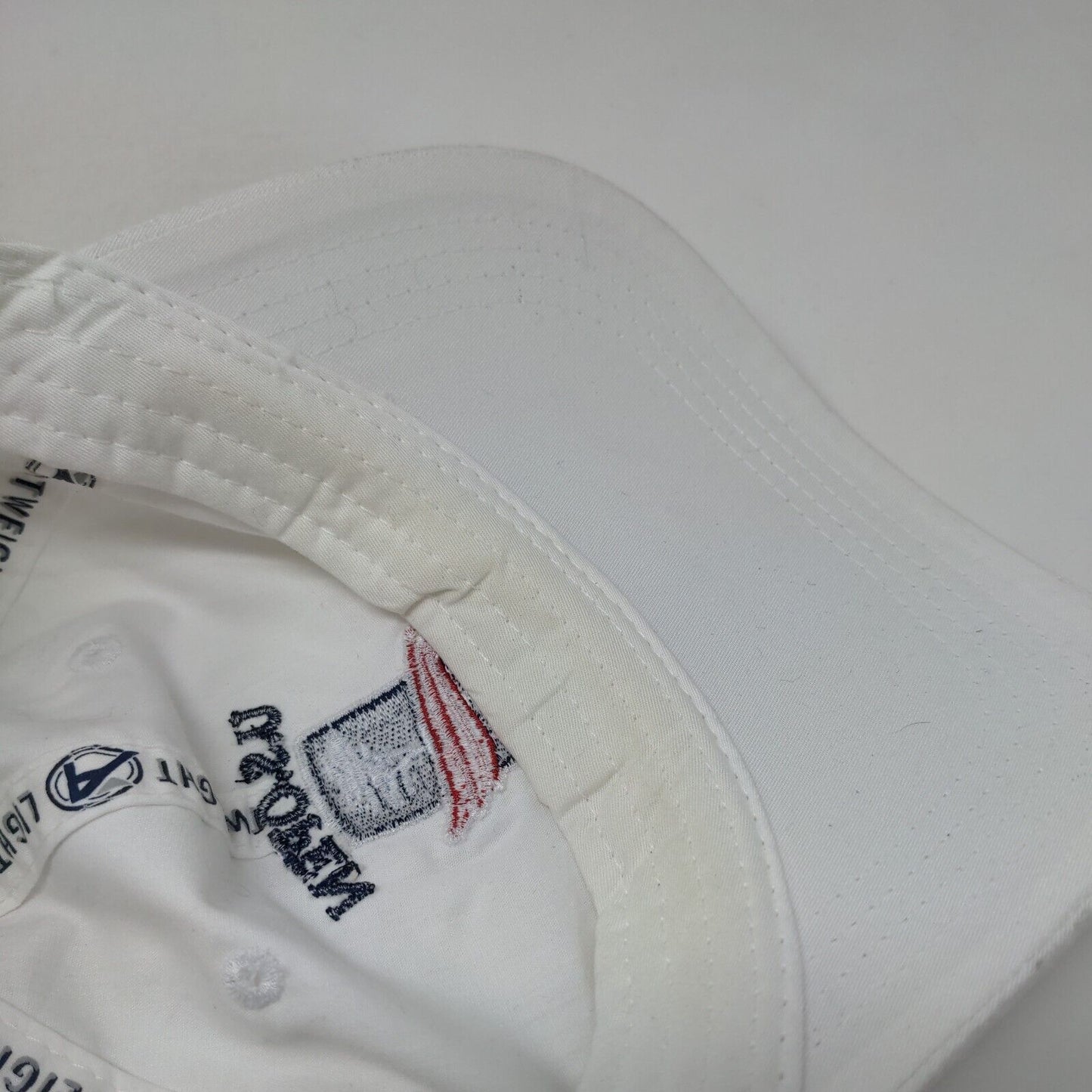 U.S. Open Pebble Beach 2019 Strapback Hat White Classic Cut Embroidered