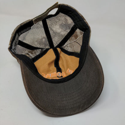 Realtree AP Men's Strapback Mesh Back Hat Camo Brown OSFA Embroidered Bomag