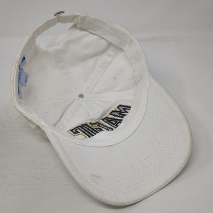Port & Company Magic Logo Baseball Cap White One Size Slideback Cotton Hat