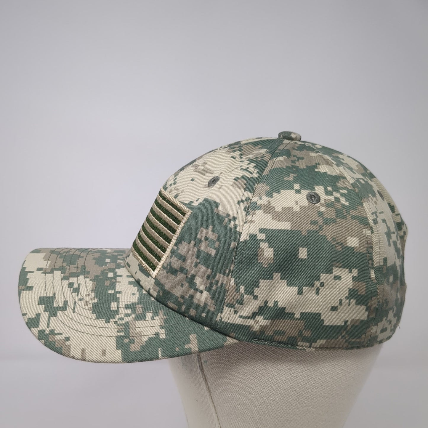 USA Flag Slideback Baseball Cap Multicolor One Size Adjustable Patriotic IIN