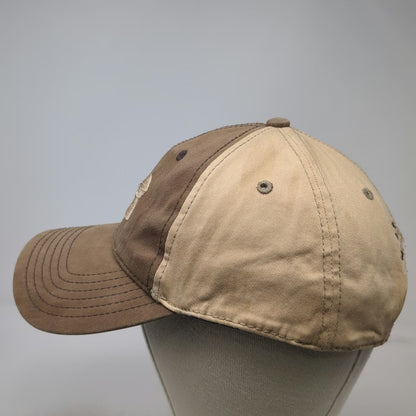 Under Armour Snapback Hat Brown One Size Two Tone Logo Embroidered Baseball Cap