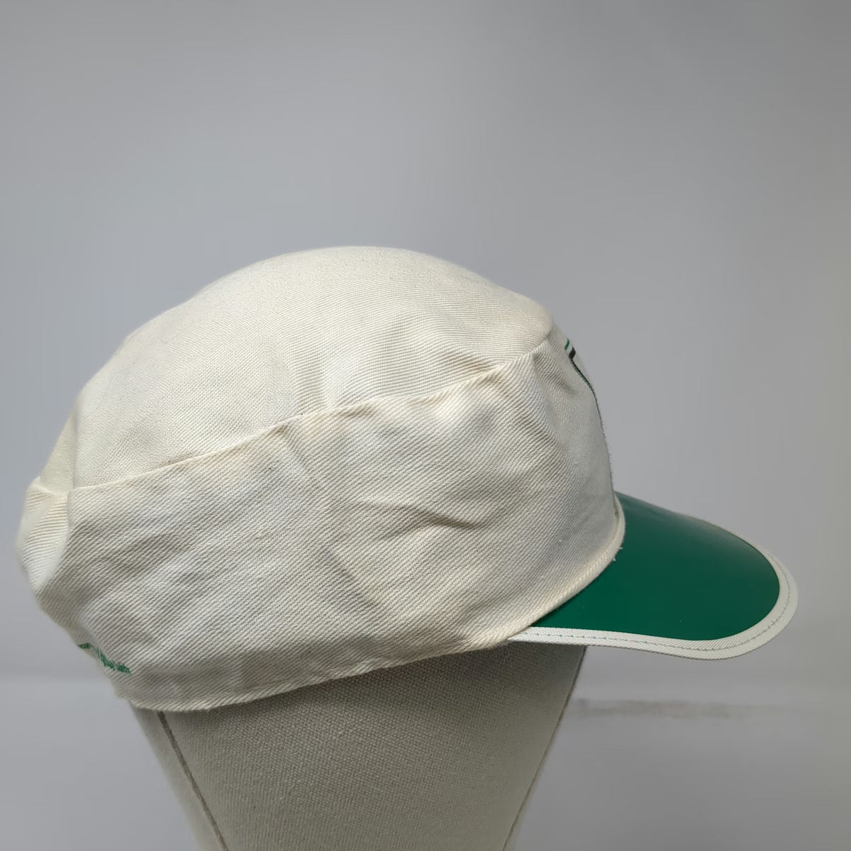 Army Cap White Green One Size Drive Toward Tomorrow Ohio ODOT Highway Safety Hat
