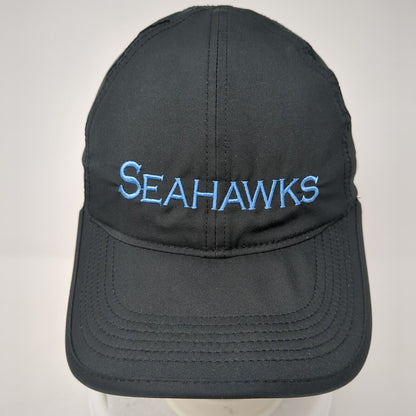 Seahawks Strapback Hat Black One Size Adjustable Embroidered Nike