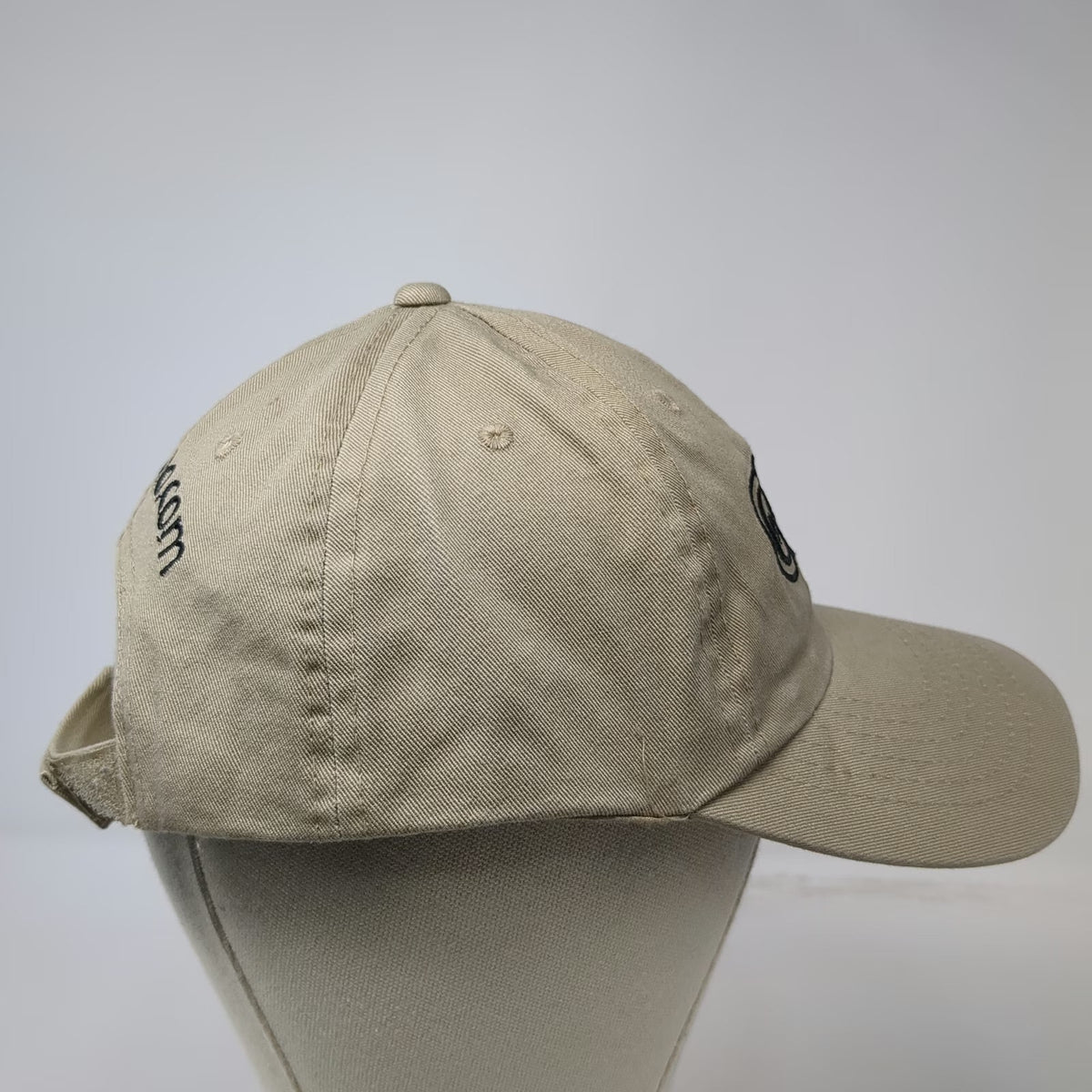 O'Reilly Auto Parts Baseball Cap Beige One Size Strapback Hat Embroidered Logo