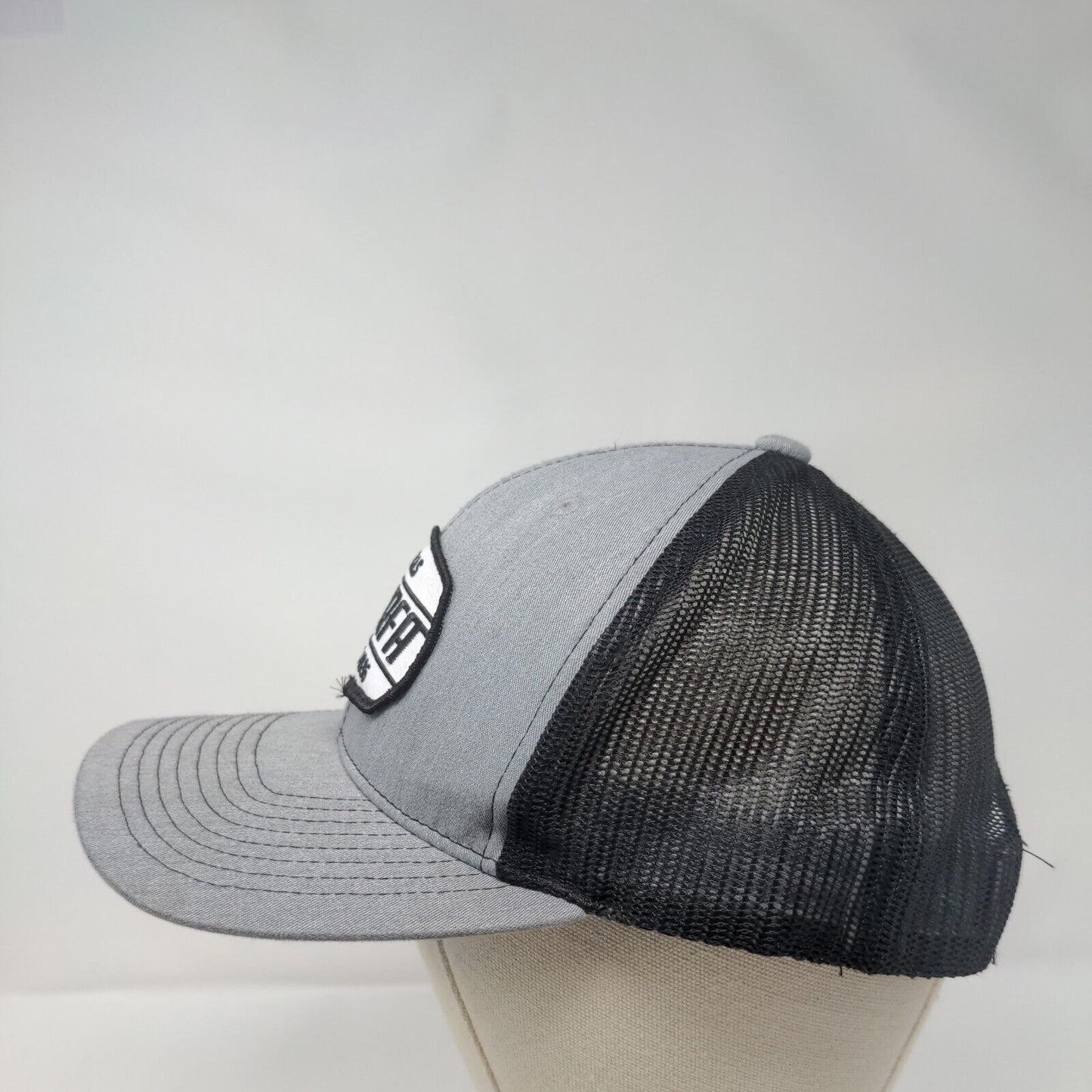 Texas Marfa Est. 1886 Snapback Trucker Hat Gray OS Adjustable Mesh Richardson
