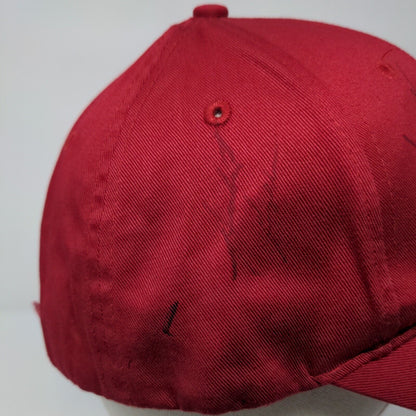 Toshiba Leading Innovation Hat Red OSFA Signed Port & Company 6 Panel