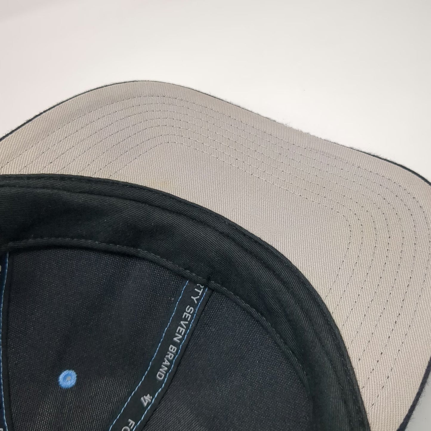 Pittsburgh Penguins NHL 47 Brand Snapback Blue Black One Size Flat Brim Logo Hat