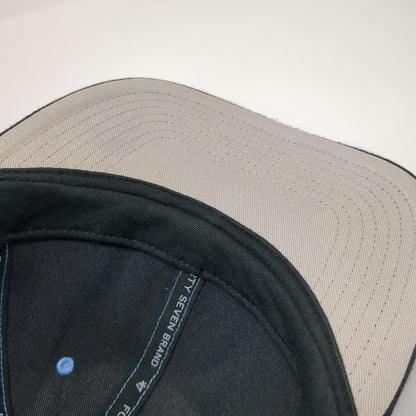 Pittsburgh Penguins NHL 47 Brand Snapback Blue Black One Size Flat Brim Logo Hat