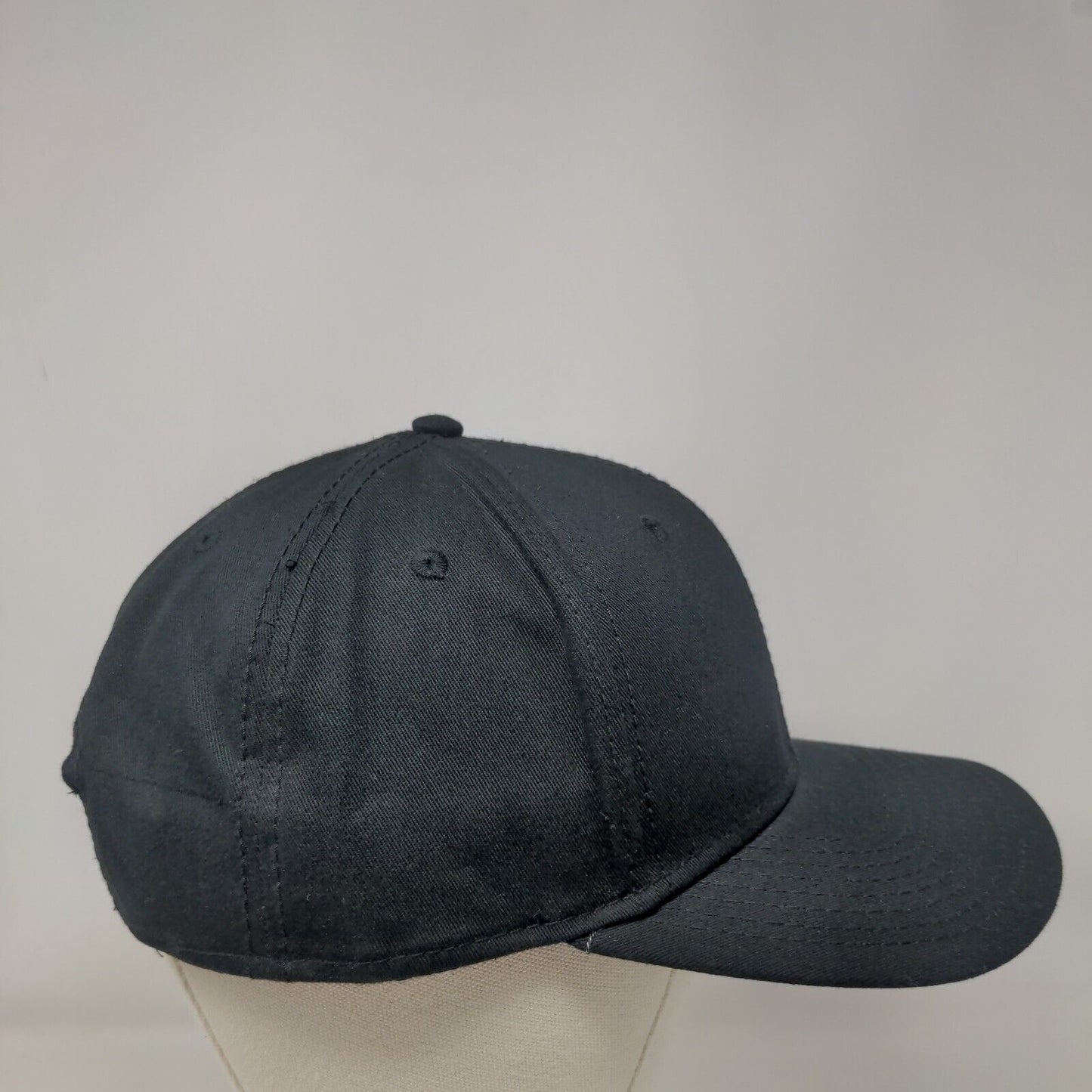 I'D Golf Snapback Hat Black OSFM Adjustable Embroidered 6 Panel Otto