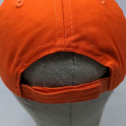 Port & Company Boy's Strapback Hat Orange Blank Adjustable 100% Cotton