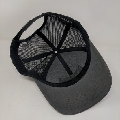 Arm-Strong Snapback Trucker Hat Gray One Size Adjustable Mesh Back Richardson