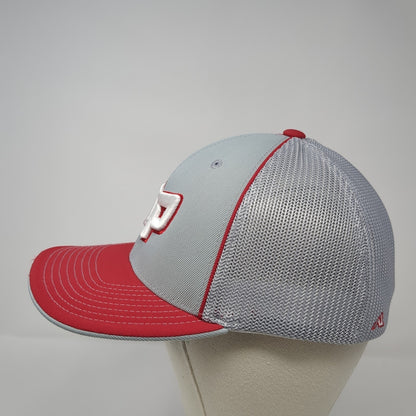 NP Pride Fitted Trucker Hat Multicolor 8 Embroidered Mesh Back Pacific Headwear