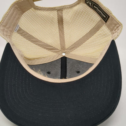 Richardson Trucker Hat Black One Size Baymar Mechanical Anchor Heating Cooling
