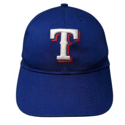 Texas Rangers MLB OC Sports Baseball Cap Blue One Size OSFM Embroidered Logo Hat