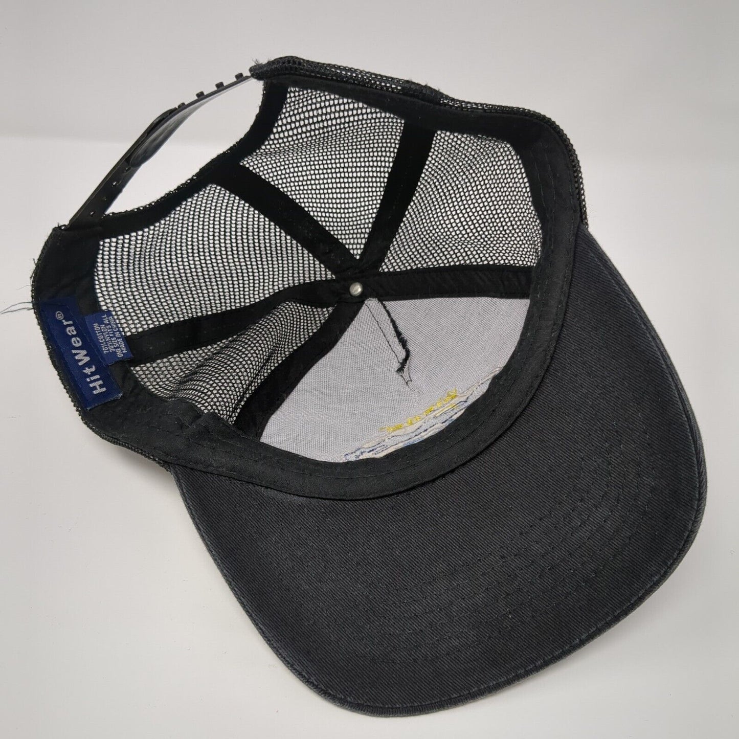 Idaho River Sports Since 1987 Snapback Trucker Hat Black OSFA Mesh Back Hit Wear