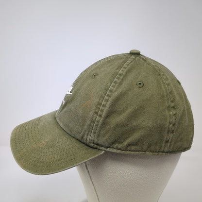Nike Baseball Cap Green One Size Just Do It Heritage 86 Swoosh Slideback Hat