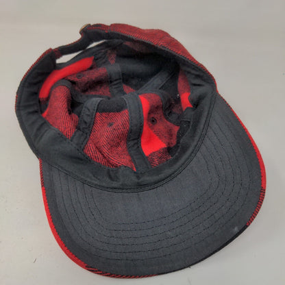 Unbranded Men's Slideback Hat Buffalo Plaid Adjustable Vent Holes