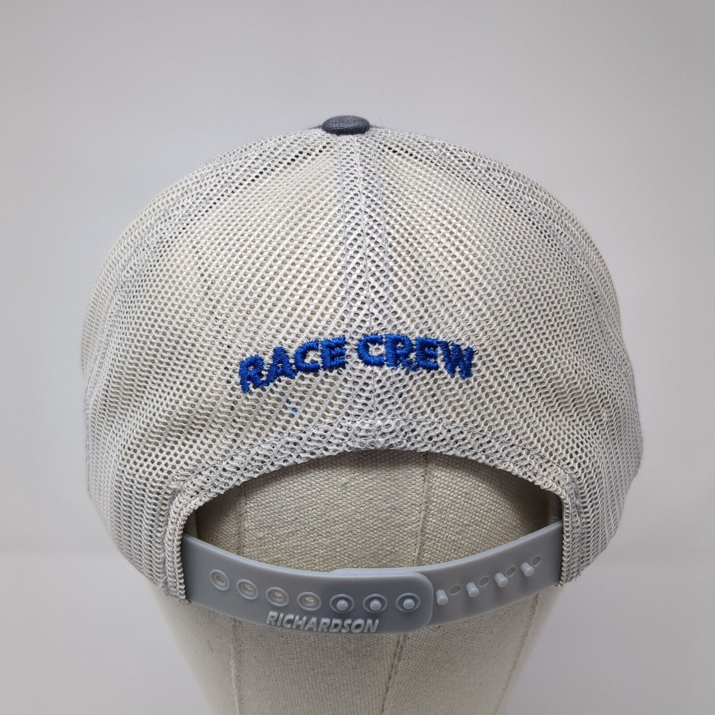 Race Crew Interscholastic Idaho Cycling League Trucker Hat Blue M/L Mesh Back