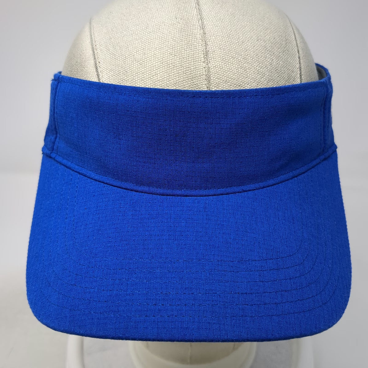 Under Armour Visor Blue One Size Adjustable Strapback Embroidered Logo Sport Hat